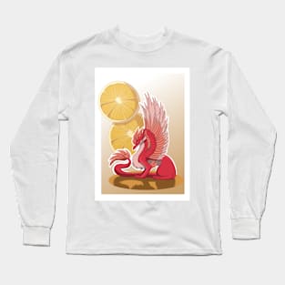 Pink Oranges Long Sleeve T-Shirt